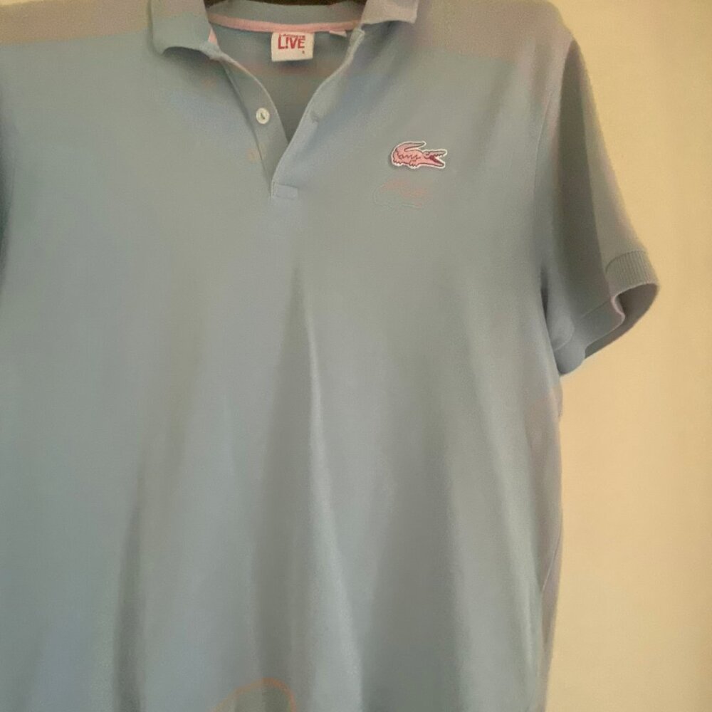 Lacoste mens polo shirt in size 6 -Large